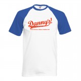Danny's Venice Baseball Jersey Men's Tee (White/Blue)